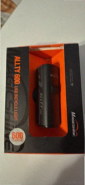 Allty Commuter Bike Lights - 600, Road Bike Light, USB Type-C Rechar...