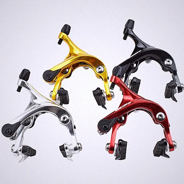 Brake Forged Fixed Gear Track Bike Wheel Rim C Brake Caliper Sets Front & Rear
