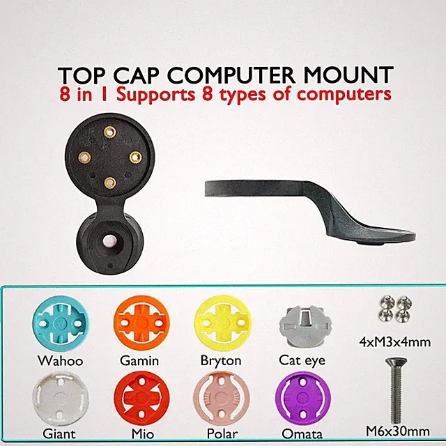 Carbon Ultra-light Computer Bracket Road Mountain Bicycle Handlebars Accessories