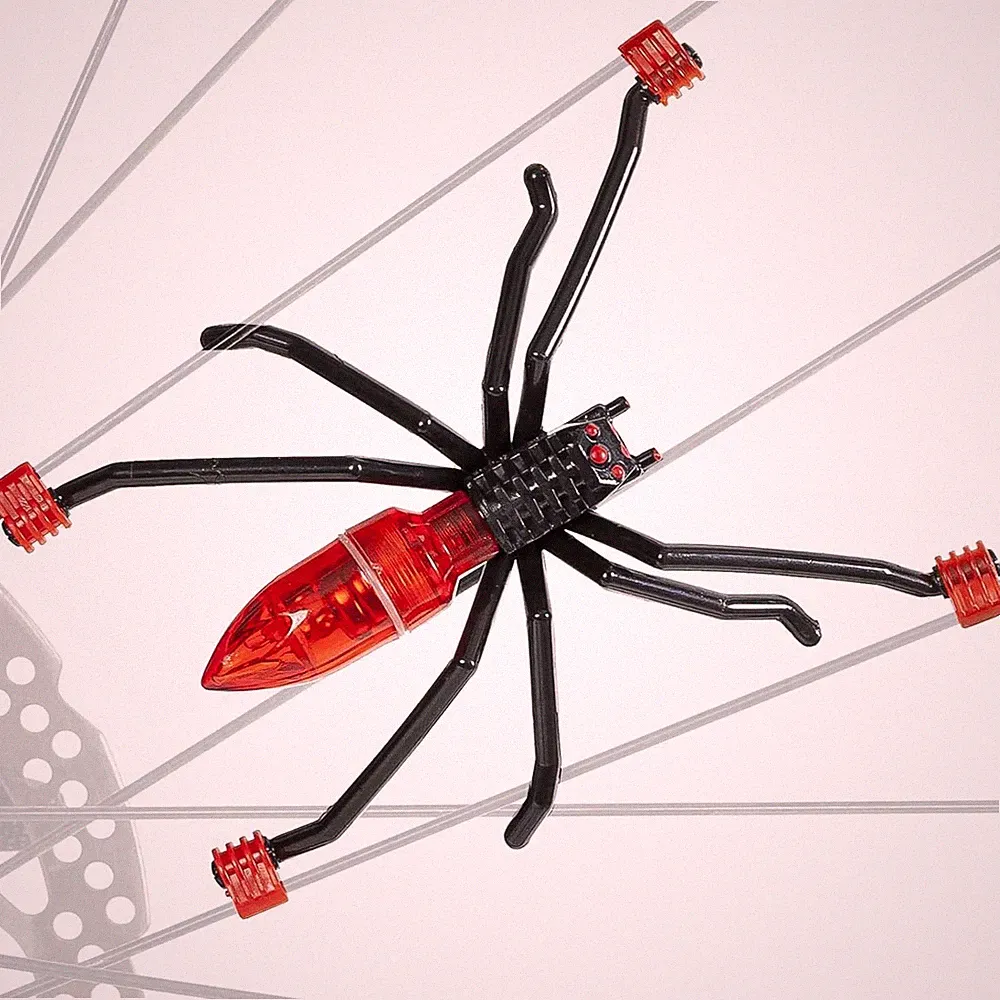 LED Bike Wheel Lights Spider Spoke Waterproof Motion Kids Night Safety