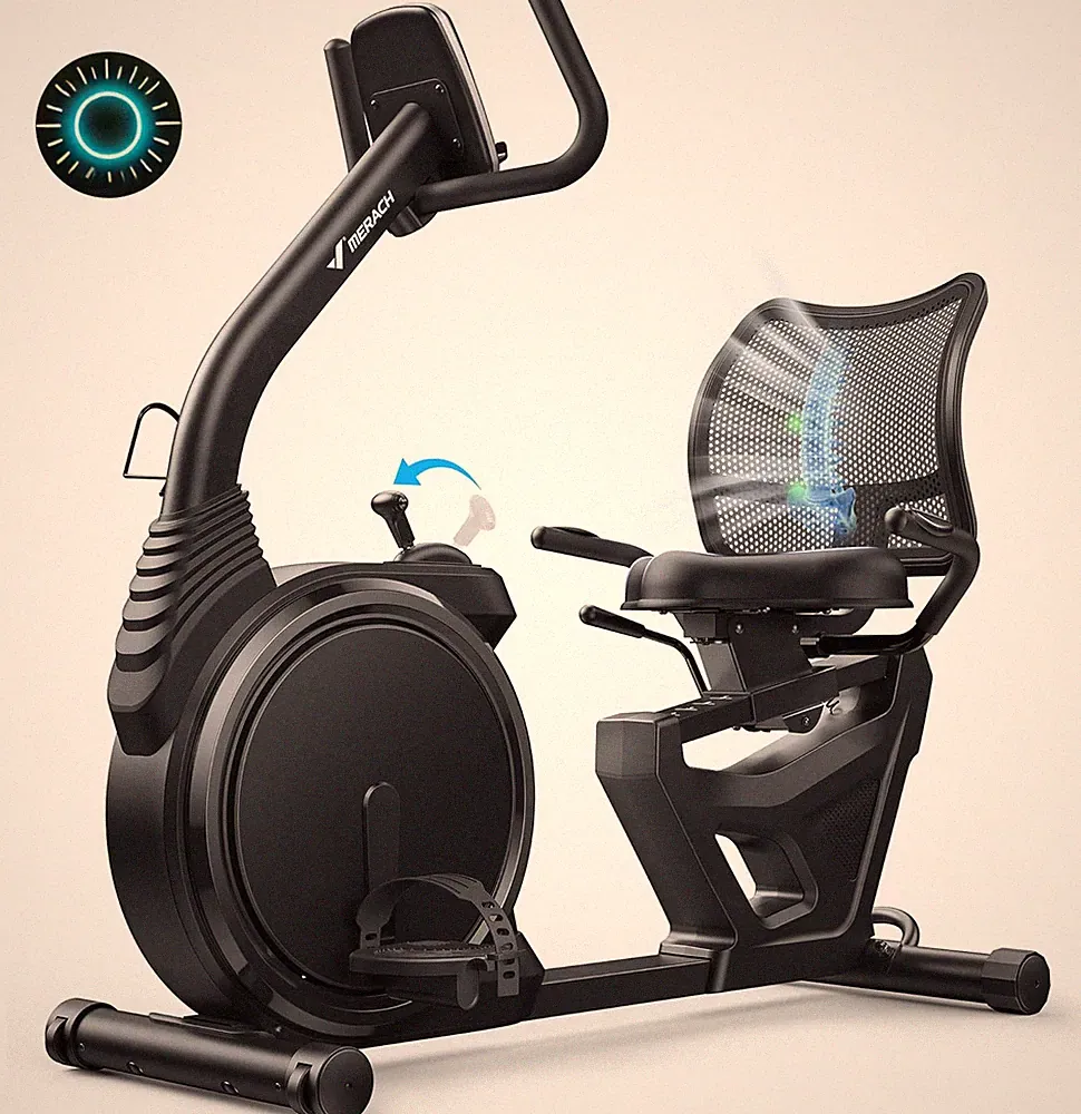 Recumbent Exercise Bikes for Home Light Commercial High-End Recumbent Bike NEW