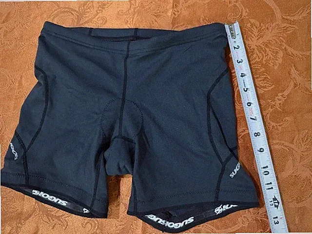 SUGOI Women's Black Light Padding Triathlon/Cycle Bike Shorts MED
